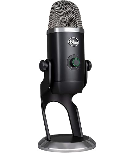 Blue Yeti USB Microphone Blackout Edition : Amazon.sg: Electronics